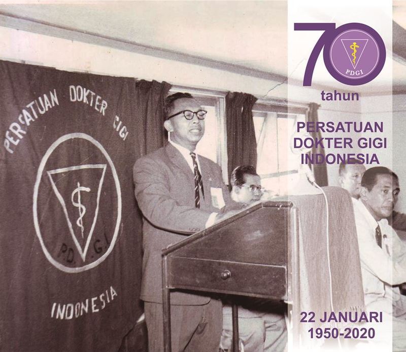 Buku 70 Tahun PDGI Provinsi Sulawesi Selatan | Jejak Pengabdian dan Perjalanan Profesi